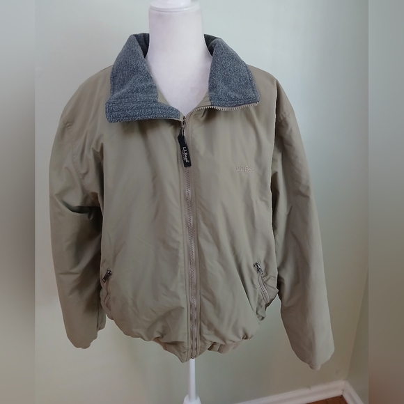 L.L. Bean Zip Front Vintage Bomber Jacket - Picture 1 of 7